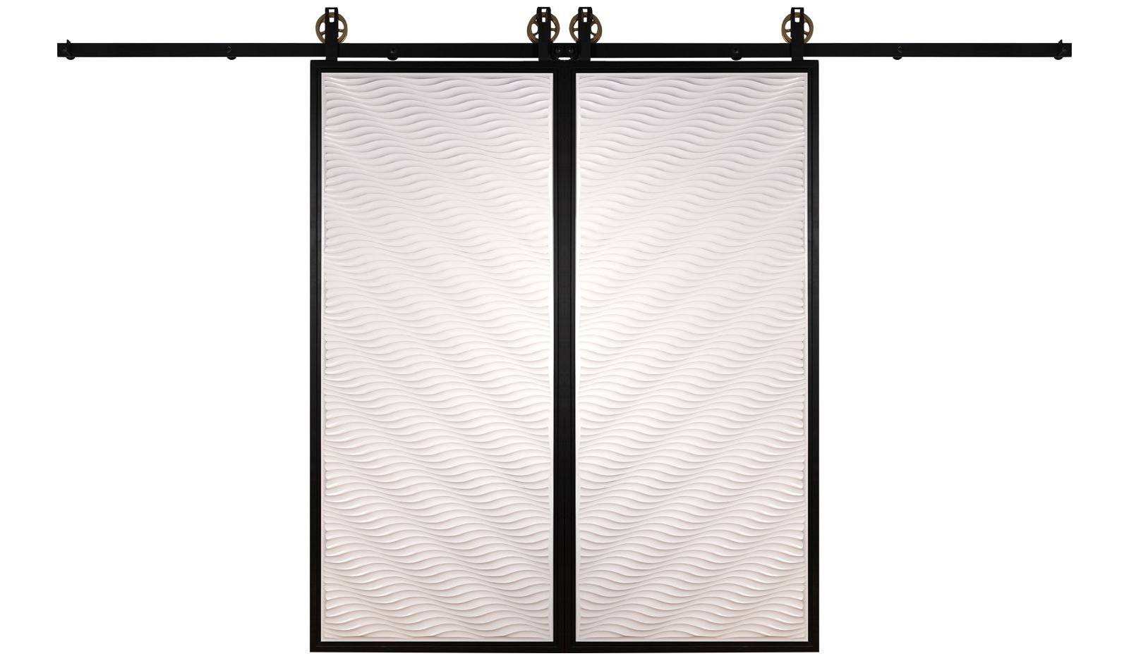 Dunes Double Barn Door Rustica